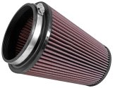 K&N Filter Universal Clamp-On Air Filter 5in Flange / 6-1/2in Base / 4-3/8in Top / 8in Height thumbnail 4