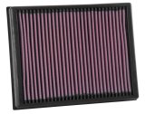 K&N 16-17 Ford Ranger 2.2L/3.2L DSL Drop In Air Filter thumbnail 1