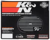 K&N Street Metal Intake System for 12-16 Harley-Davidson Road King 103cl Side Draft Touring thumbnail 9