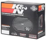 K&N Street Metal Intake System for 02-06 Harley-Davidson Road King F/I 88cl Side Draft Dyna/Softail thumbnail 8