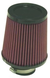 K&N Filter Universal Rubber Filter 2 3/4 inch Flange 6 inch Base 5 inch Top 6 1/2 inch Height thumbnail 5