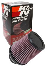 K&N Filter Universal Rubber Filter 2 3/4 inch Flange 6 inch Base 5 inch Top 6 1/2 inch Height thumbnail 8