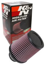 K&N Filter Universal Rubber Filter 2 3/4 inch Flange 6 inch Base 5 inch Top 6 1/2 inch Height thumbnail 9