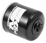 K&N Honda / Kawasaki / Arctic Cat / Suzuki / Triumph / Yamaha 2.594in OD x 2.813in H Oil Filter thumbnail 3
