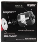 K&N Honda / Kawasaki / Arctic Cat / Suzuki / Triumph / Yamaha 2.594in OD x 2.813in H Oil Filter thumbnail 6