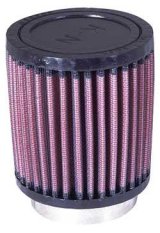 K&N Filter Universal Rubber Filter 2 1/4 inch Flange 3 1/2 inch OD 4 inch Height thumbnail 4