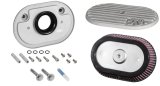 K&N Street Metal Intake System 2017 Harley-Davidson Shaker Silver H/D Touring Models thumbnail 6