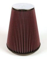 K&N Universal Chrome Filter 6 inch FLG / 7.5 inch Base / 4.5 inch Top / 9 inch Height thumbnail 7