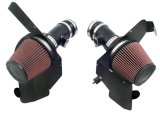 K&N 06-07 BMW M5 5.0L Flat Black Typhoon Short Ram Intake thumbnail 2