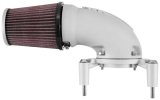 K&N 08-17 Harley-Davidson Touring Models Performance Air Intake System Silver thumbnail 3