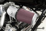 K&N 17-18 Harley-Davidson Touring Models Performance Air Intake System Silver thumbnail 1