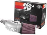 K&N 17-18 Harley-Davidson Touring Models Performance Air Intake System Silver thumbnail 5