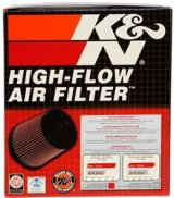 K&N Filter Universal Rubber Filter 4in Flg 6 17/32in OD 8 21/32in H thumbnail 7