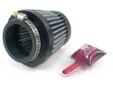 K&N Filter Universal Rubber Filter 1 3/4 inch Flange 3 inch Base 2 inch Top 2.5 inch Height thumbnail 4