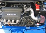 K&N Performance Intake Kit TYPHOON; HONDA FIT L4-1.5L, (SILVER) 07-08 thumbnail 4