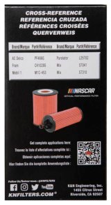 K&N Oil Filter OIL FILTER AUTOMOTIVE thumbnail 4