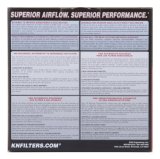 K&N Custom Air Filter Round 5.25 inch ID 6.25 inch OD 2.5 inch Height thumbnail 8