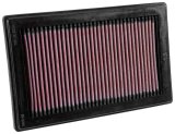 K&N Replacement Panel Air Filter 2015 Mercedes Benz C250 2.0L L4 thumbnail 1