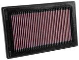 K&N Replacement Panel Air Filter 2015 Mercedes Benz C250 2.0L L4 thumbnail 8
