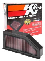 K&N 97-08 BMW K1200RS/LT/C/GT 8.313in OS Length / 3.875 OS Width / 1.938in H Replacement Air Filter thumbnail 1
