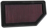 K&N Replacement Air Filter 10.625in O/S Length x 5.75in O/S Width x 1in Height thumbnail 6