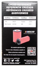 K&N 2008 Porsche 911 3.6L/3.8L Cartridge Oil Filter thumbnail 6