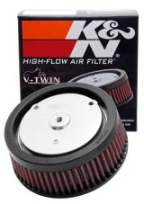 K&N Replacement Air Filter 5.5in Top OD x 6in Base OD x 2.313in H for Harley-Davidson thumbnail 1