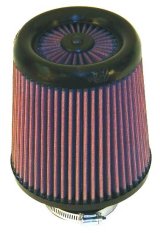 K&N Universal X-Stream Clamp-On Filter 6in Base OD x 5in Top OD x 6.5in Height x 3in Flange ID thumbnail 3