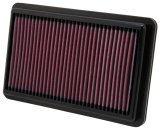 K&N Replacement Air Filter 10.188in O/S Length x 6.375in O/S Width x 1.063in H for 12 Honda Civic Si thumbnail 2