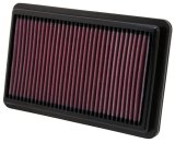 K&N Replacement Air Filter 10.188in O/S Length x 6.375in O/S Width x 1.063in H for 12 Honda Civic Si thumbnail 3