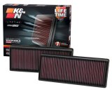 K&N Replacement Air Filter 12.563in O/S Length x 5.25in O/S Width x 1.625in H (Inc 2 Filters) thumbnail 6