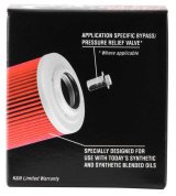 K&N Yamaha / MUZ / MZ / Sachs / Aprilia / Derbi 2.156in OD x 2.313in H Oil Filter thumbnail 8