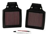 K&N 00-06 Kawasaki ZX12R Ninja Replacement Air Filter (2 Per Box) thumbnail 2