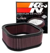 K&N 02-09 Harley-Davidson VRSCA V-Rod Replacement Air Filter thumbnail 5