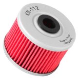 K&N Honda/Kawasaki/Polaris/Suzuki 1.969in OD x .469in ID x 1.438in H Oil Filter thumbnail 2