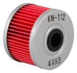 K&N Honda/Kawasaki/Polaris/Suzuki 1.969in OD x .469in ID x 1.438in H Oil Filter thumbnail 5
