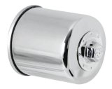 K&N Honda / Kawasaki / Yamaha / Polaris / Victory 2.688in OD x 3.344in H Oil Filter - Chrome thumbnail 8