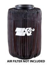 K&N Air Filter Wrap Drycharger - Round Straight - Black for Polaris Ranger thumbnail 1