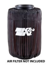 K&N Air Filter Wrap Drycharger - Round Straight - Black for Polaris Ranger thumbnail 8