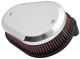 K&N Intake System for Harley-Davidson - Color (Red) - Style (Triangle) - Size (6-8) thumbnail 3