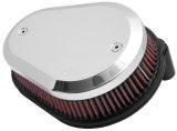 K&N Intake System for Harley-Davidson - Color (Red) - Style (Triangle) - Size (6-8) thumbnail 4