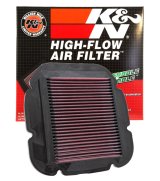 K&N 02-10 Suzuki DL 1000 V-Strom/04-12 DL650 V-Strom / 04-05 Kawasaki KLV1000 Replacement Air Filter thumbnail 1
