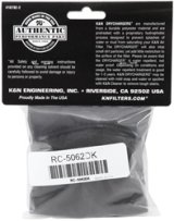 K&N 4.5in Base ID x 3.5in Top ID x 6in H - Black - Round Tapered - Drycharger Air Filter Wrap thumbnail 7