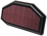 K&N 11-13 Triumph Speed Triple 1050 / 12-13 Speed Triple R 1050 Replacement Air Filter thumbnail 1