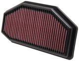 K&N 11-13 Triumph Speed Triple 1050 / 12-13 Speed Triple R 1050 Replacement Air Filter thumbnail 2