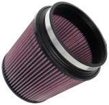 K&N Universal Tapered Filter 6in Flange ID x 7.5in Base OD x 5.875in Top OD x 6.5in Height thumbnail 3