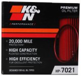 K&N Toyota / Lexus / Scion 1.50in OD x 2.25in H Oil Filter thumbnail 7
