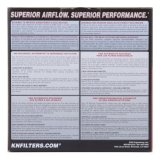 K&N Replacement Air Filter for 18-19 Honda CB250R 249 thumbnail 9
