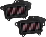 K&N 16-17 Suzuki Boulevard M90 1462CC Replacement Drop In Air Filter (Set of 2) thumbnail 3