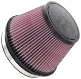 K&N Universal Tapered Filter 6in Flange ID x 7.5in Base OD x 5in Top OD x 5in Height thumbnail 1